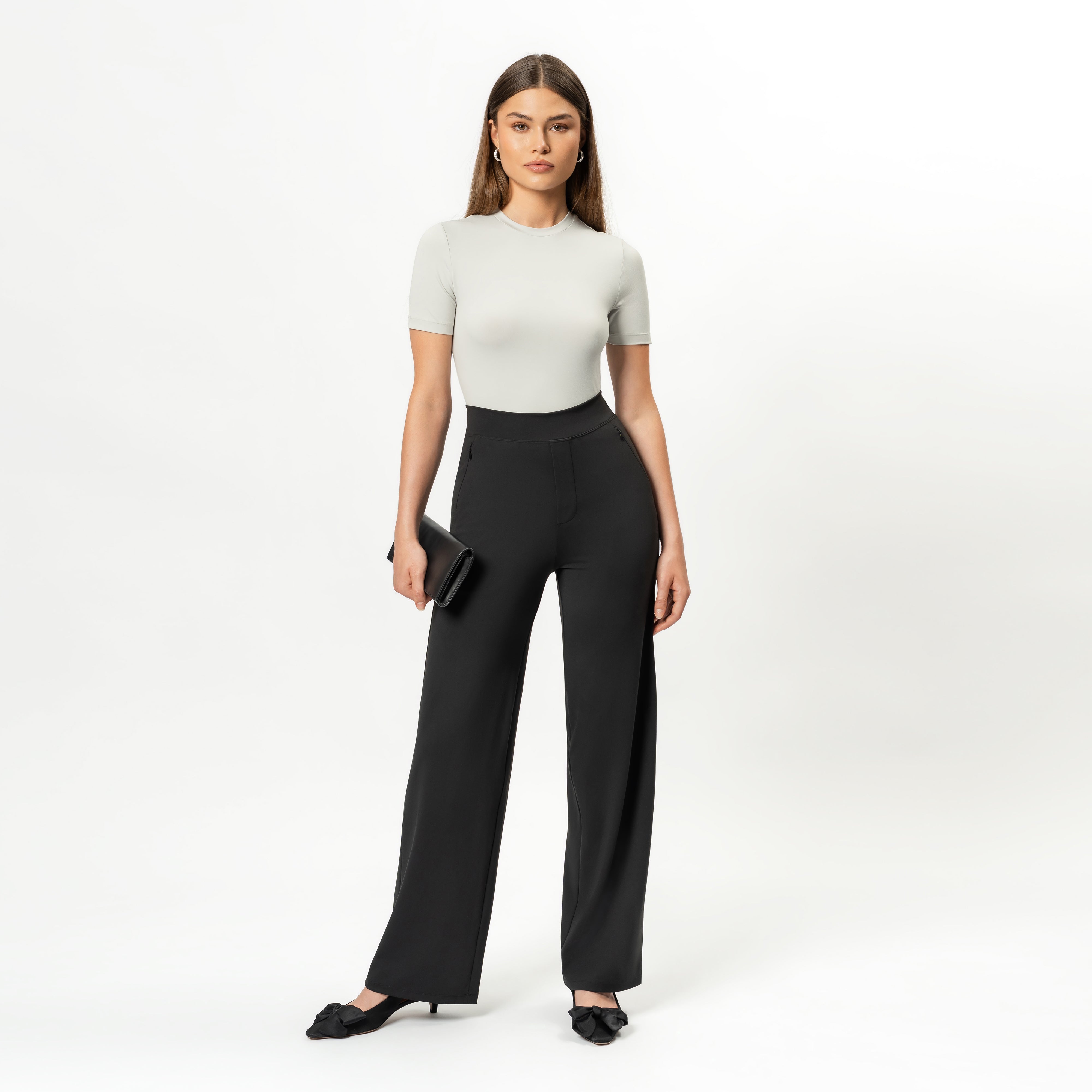Xynae Relaxed Straight Trouser
