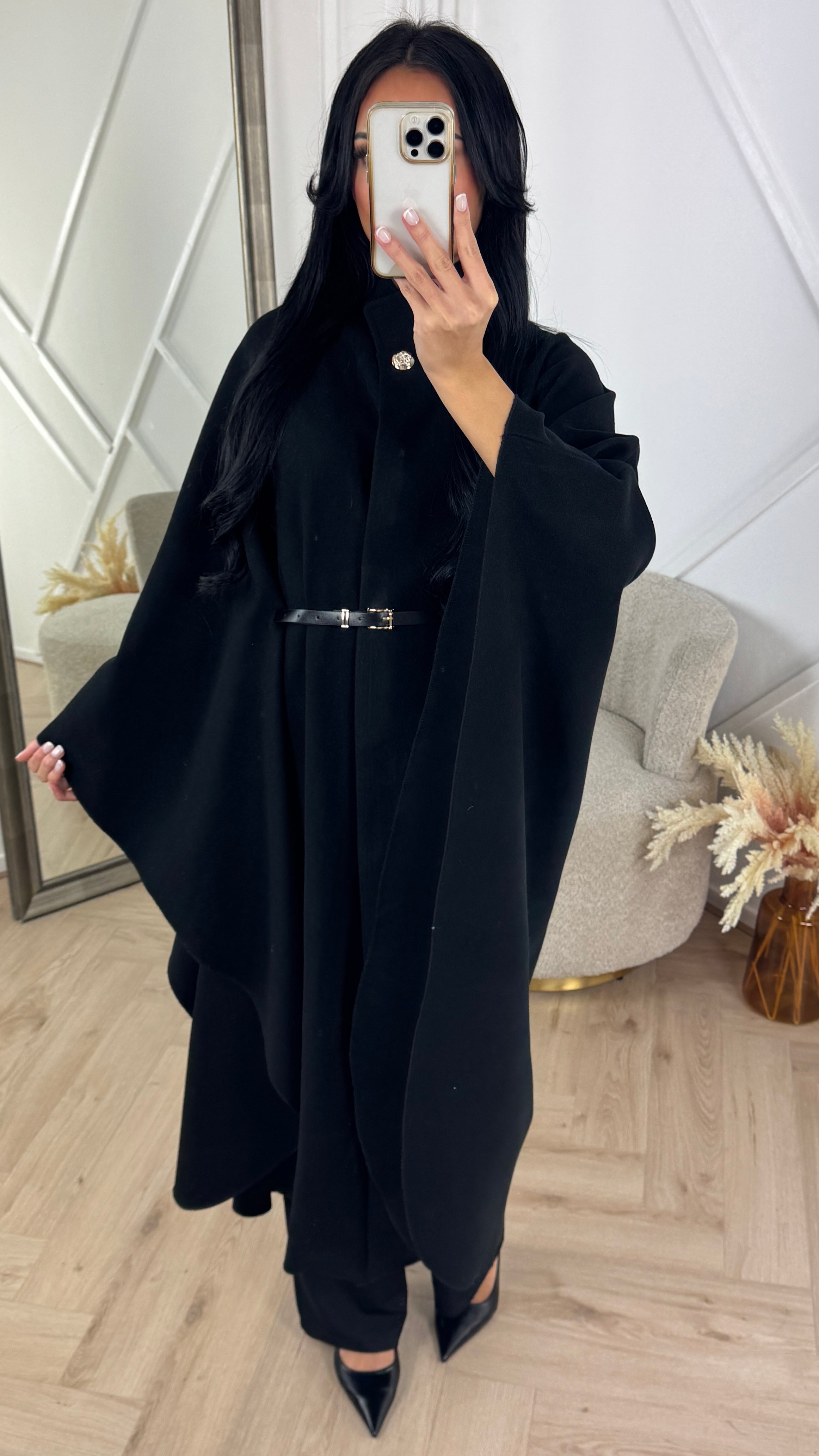 Xynae Luxe Cape Coat