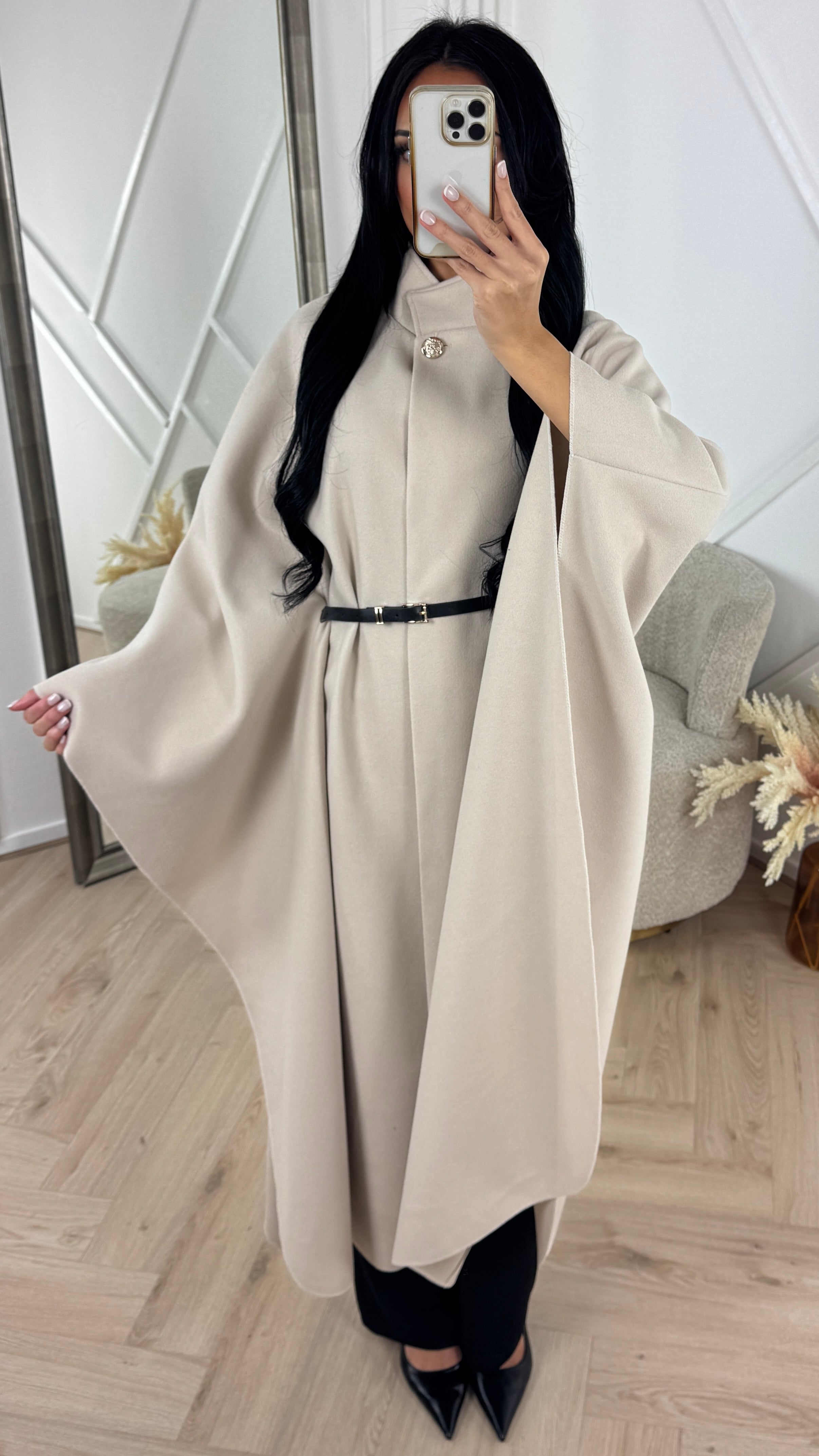 Xynae Luxe Cape Coat
