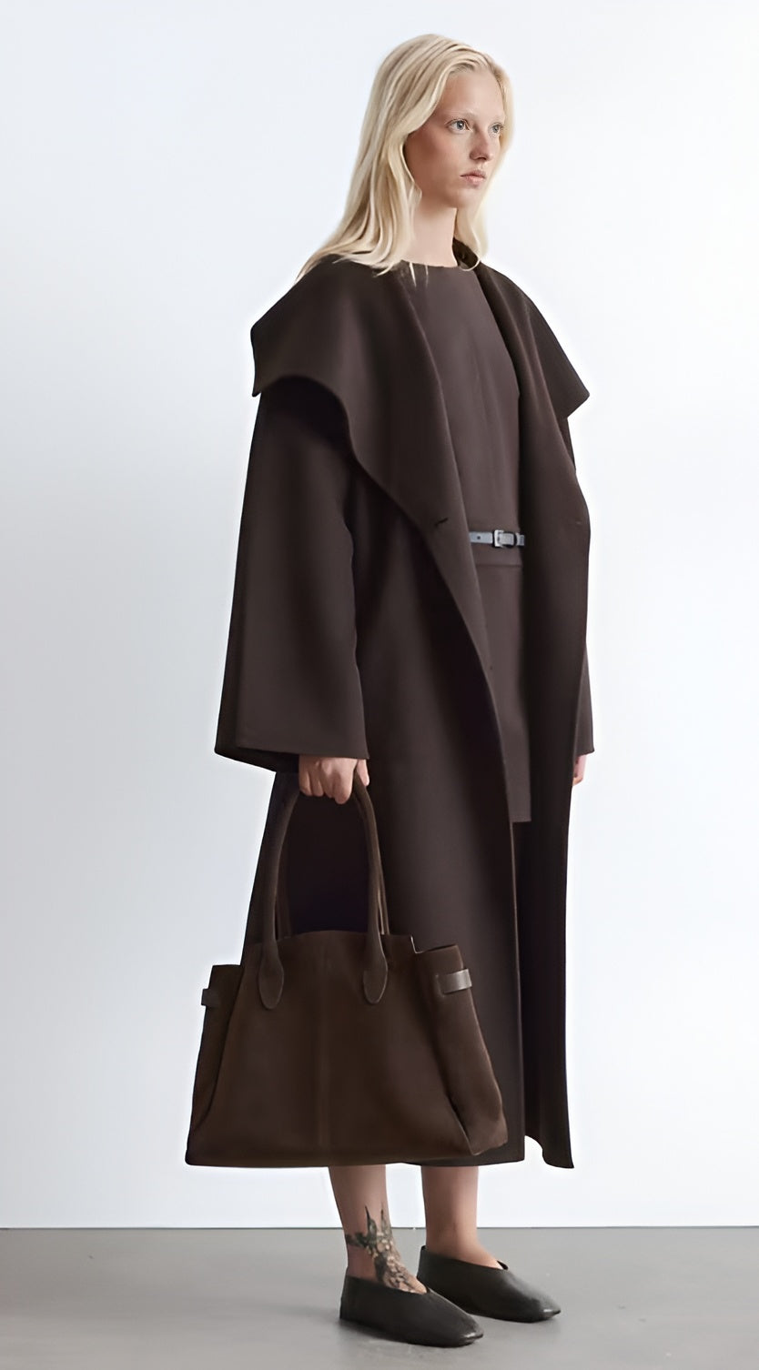 Xynae Luxe Wool Blend Overcoat