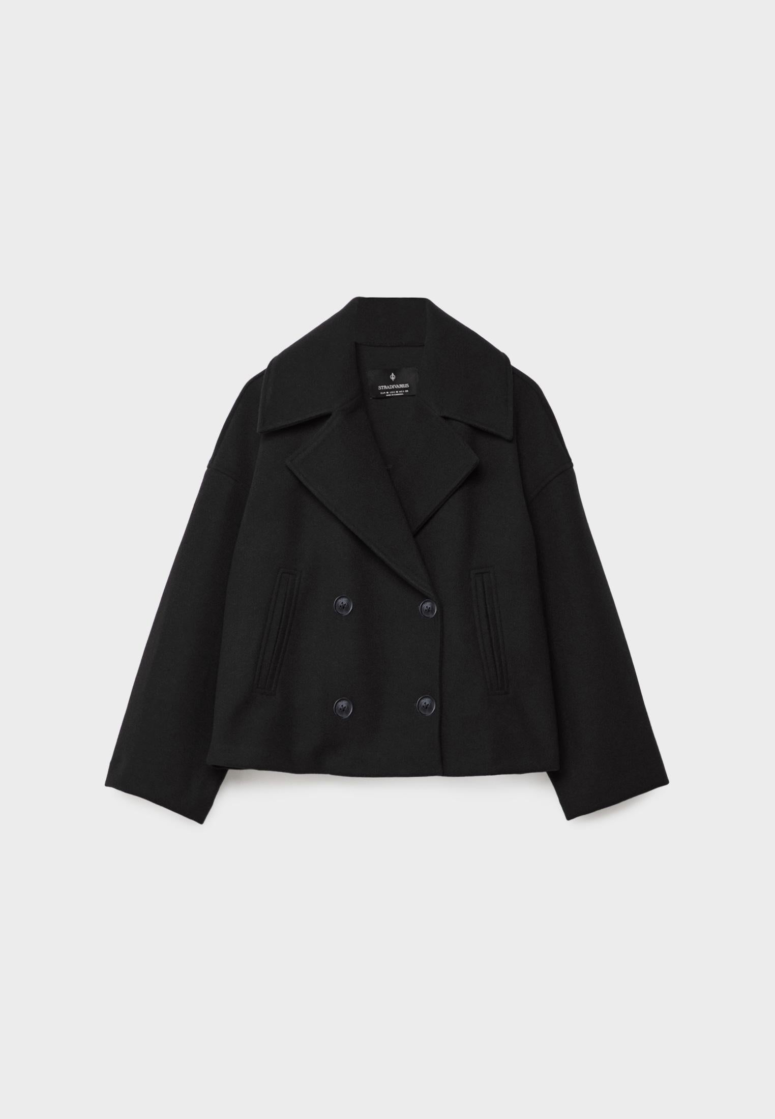 Xynae™ Short Double-Breasted Coat
