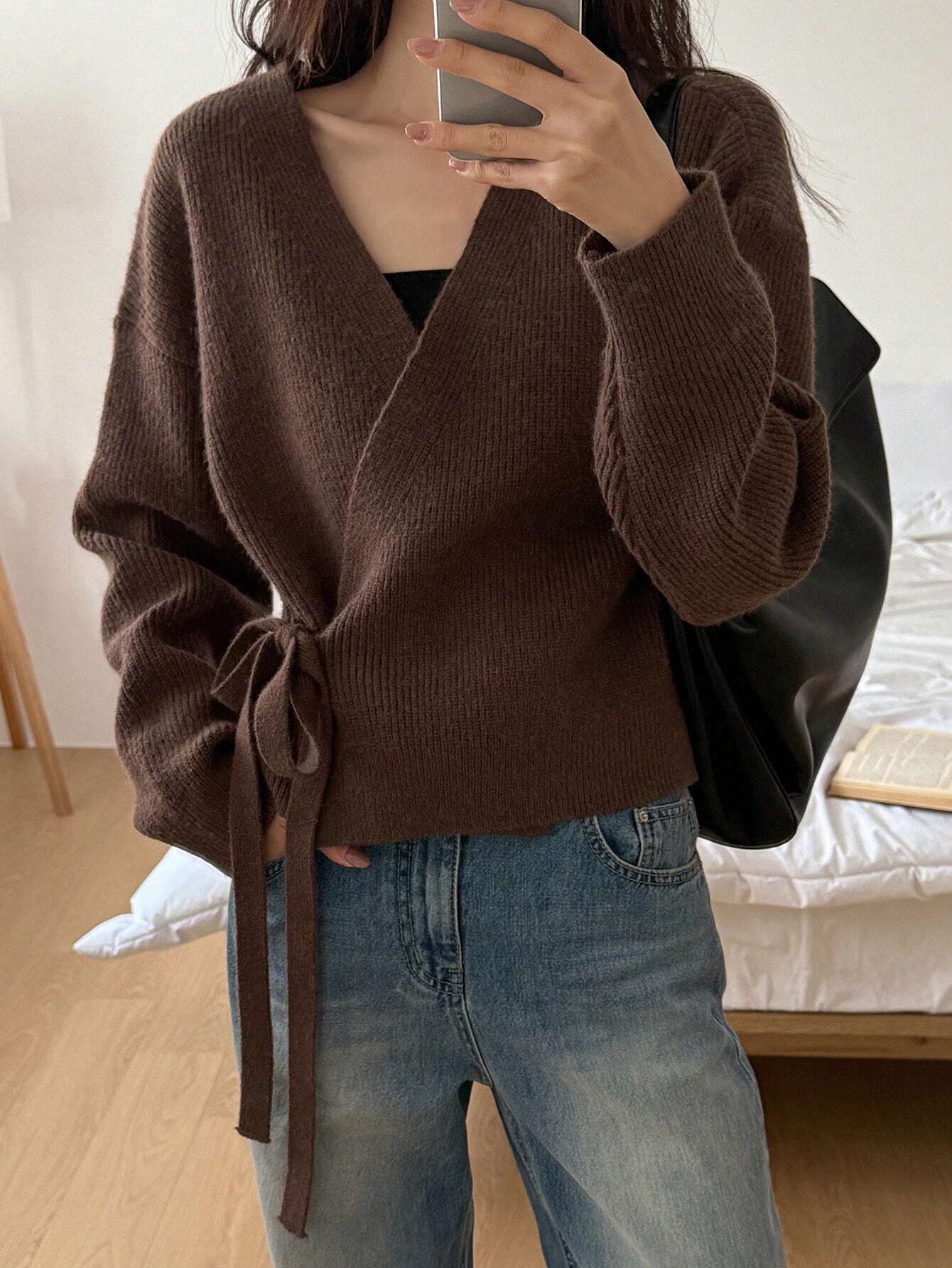 Wrap Sweater | Knitted | Comfortable & Elegant | For Everyday Wear and Casual Outings