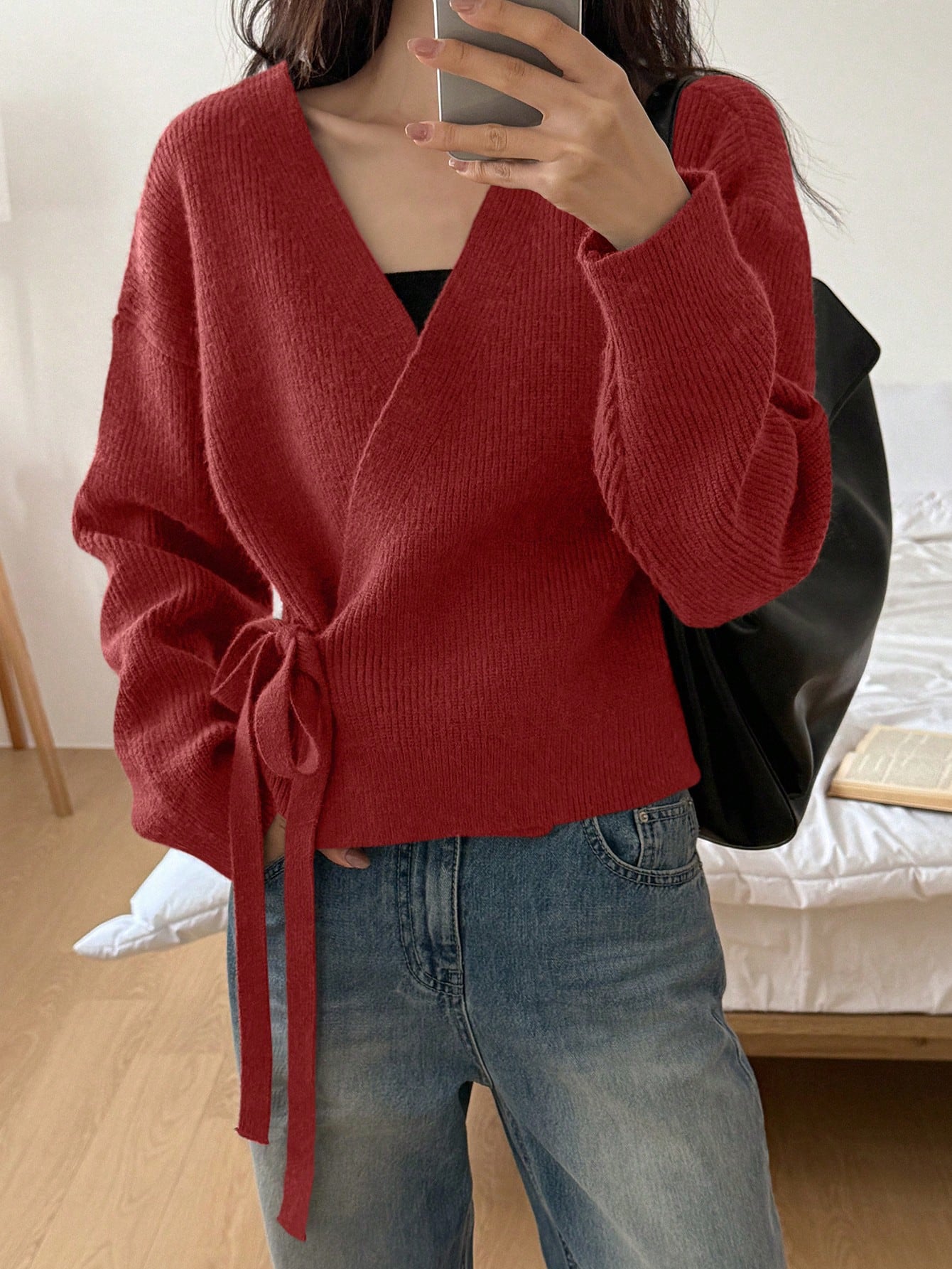 Wrap Sweater | Knitted | Comfortable & Elegant | For Everyday Wear and Casual Outings