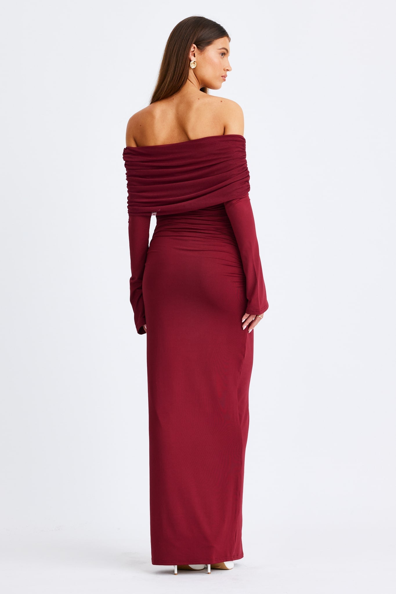 STEVIE LONG SLEEVE MAXI DRESS