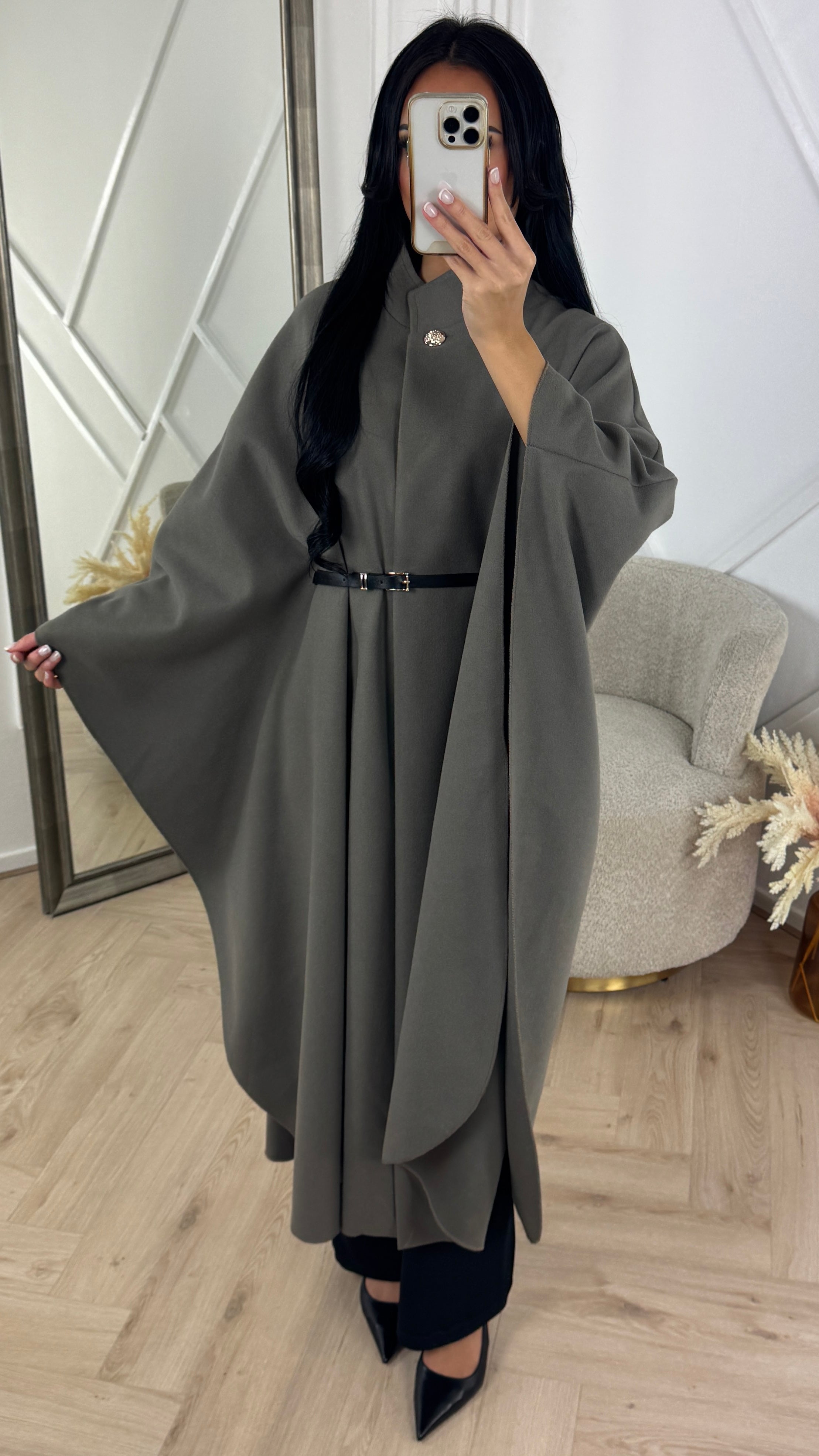 Xynae Luxe Cape Coat