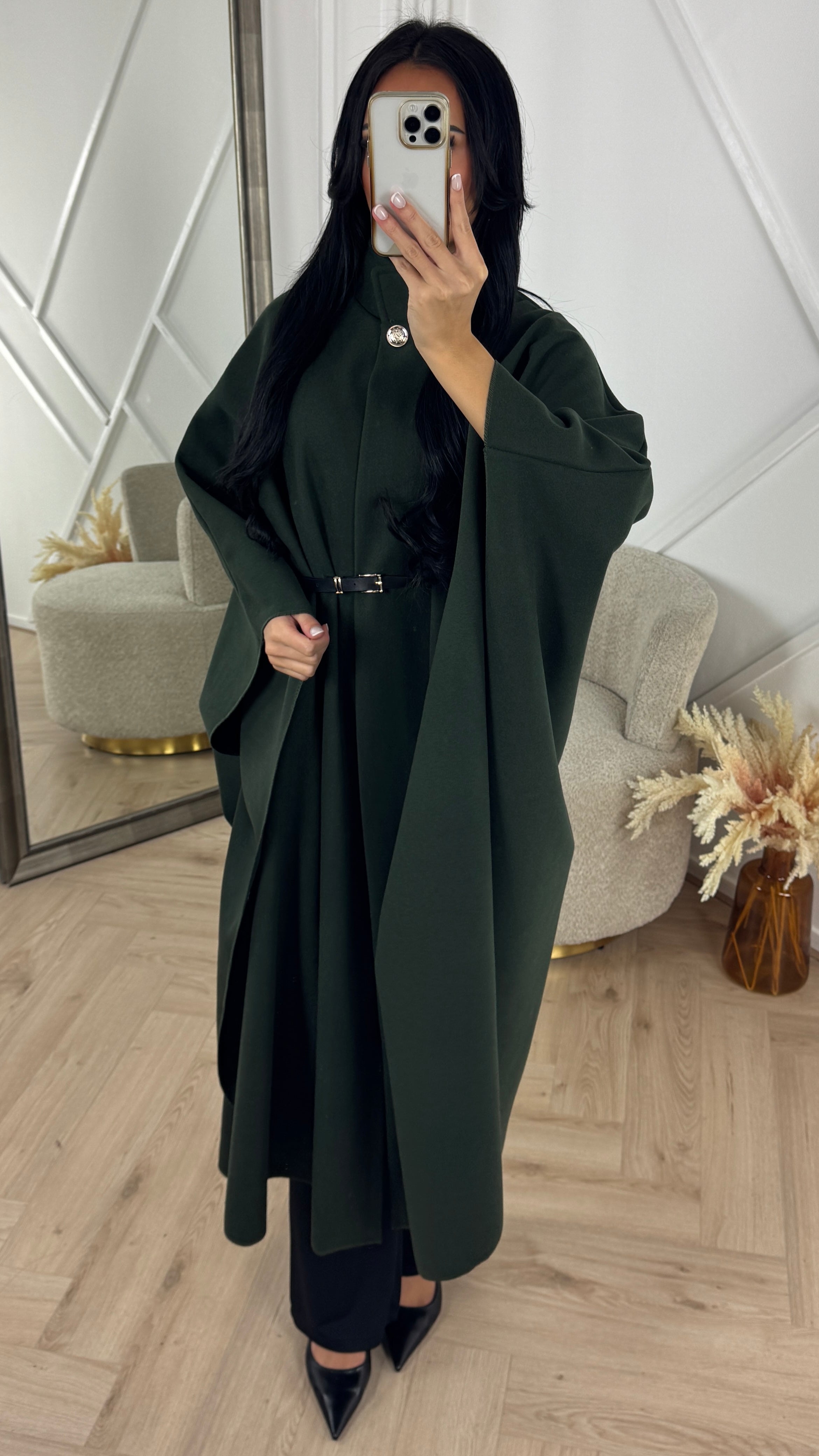 Xynae Luxe Cape Coat