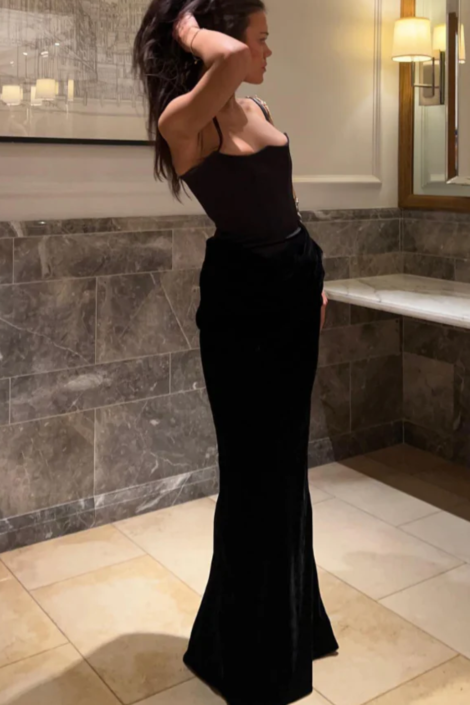 Xynae - Black Maxi Dress