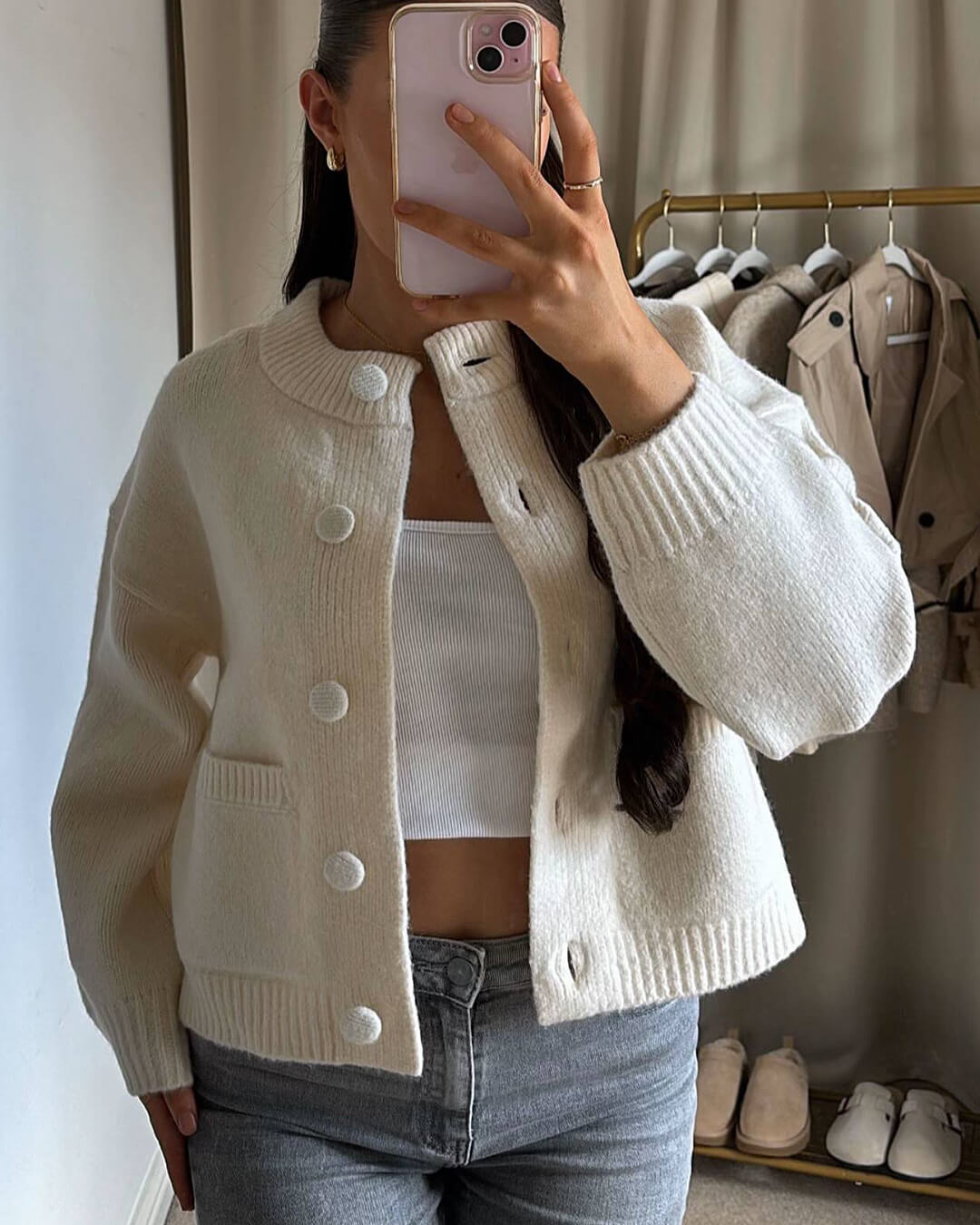 Xynae Thick Knit Luxe Cardigan