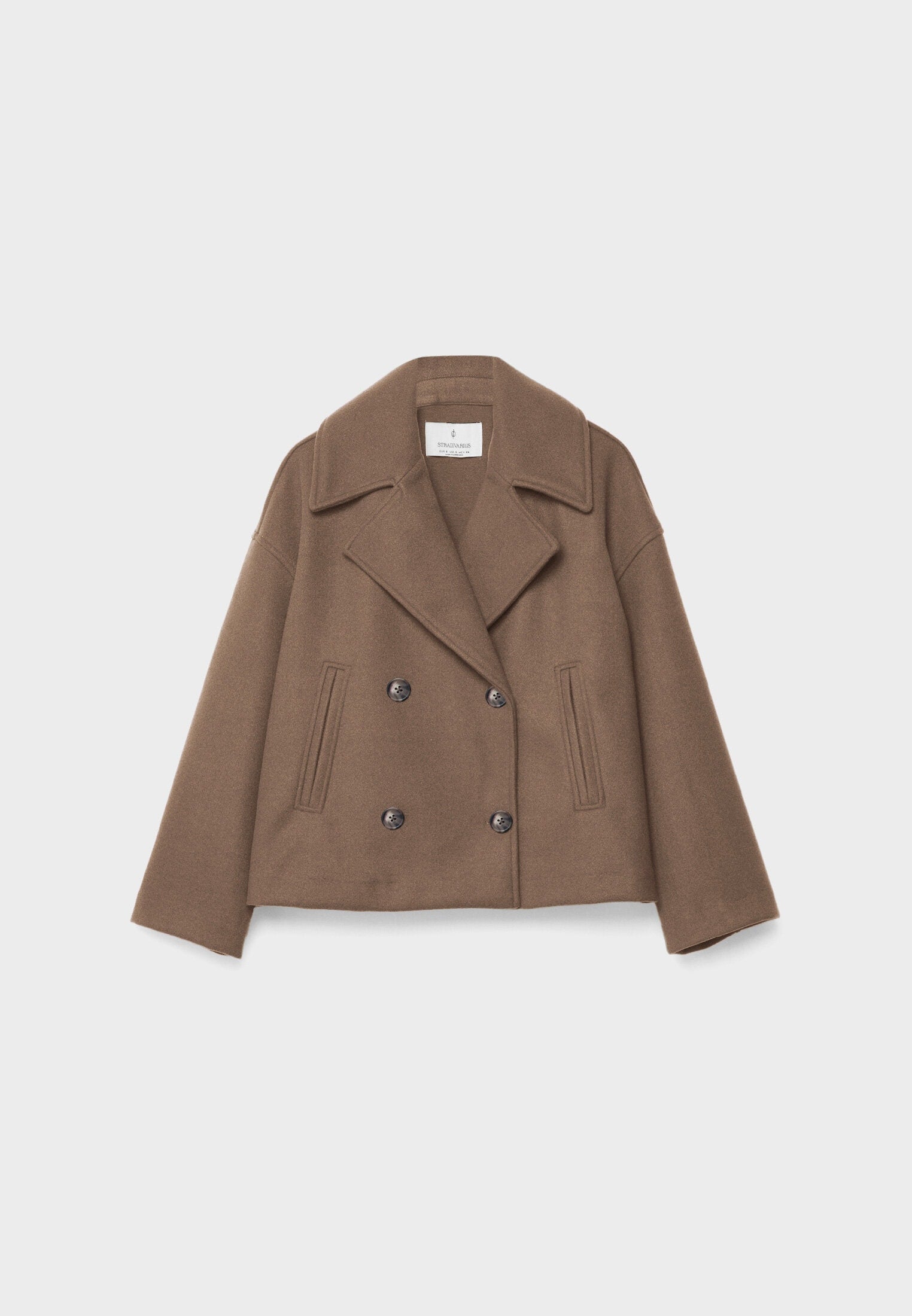 Xynae™ Short Double-Breasted Coat